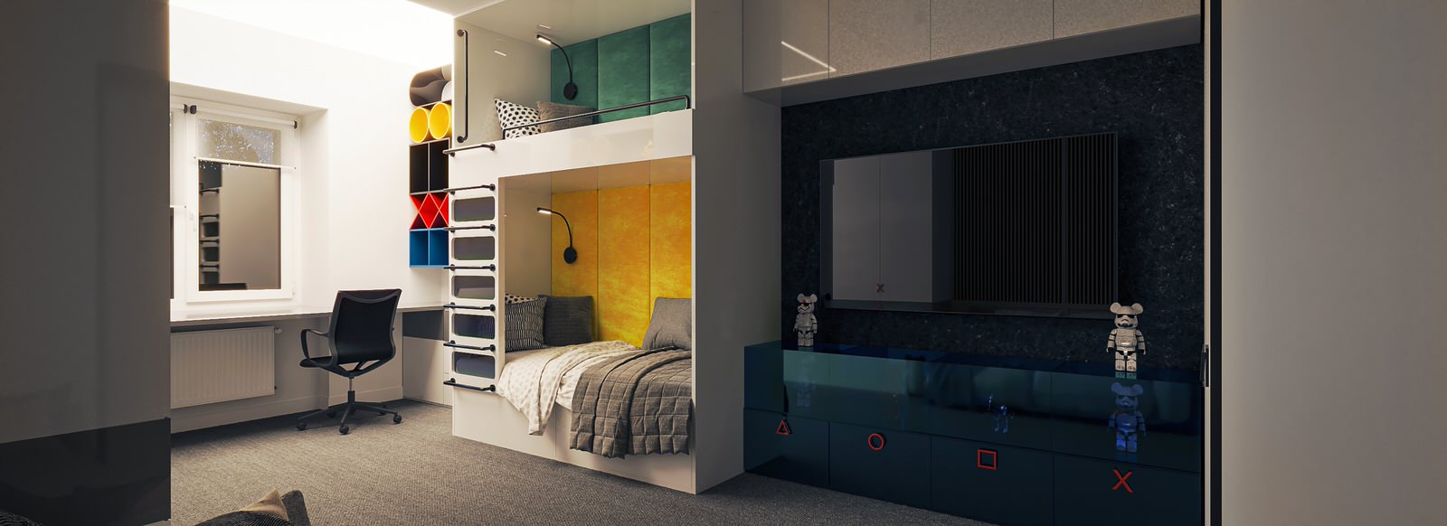 Обложка проекта: Дизайн-проект детской комнаты