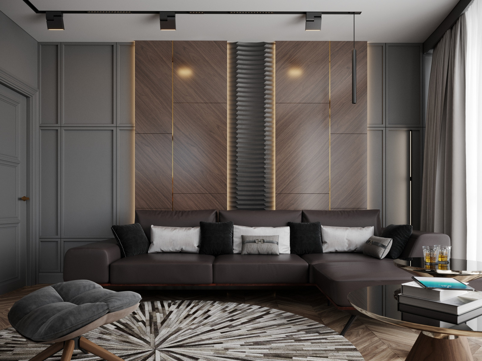 Дизайн проект квартиры "Современные тенденции"