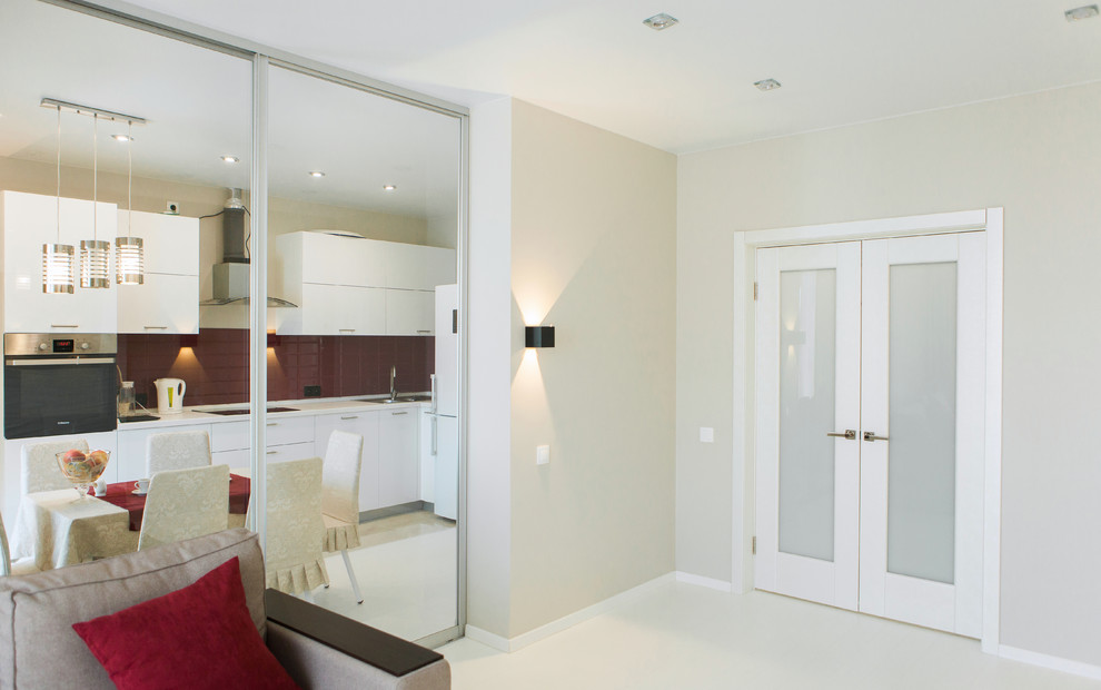 Реализованный проект квартиры в ЖК 4 Сезона