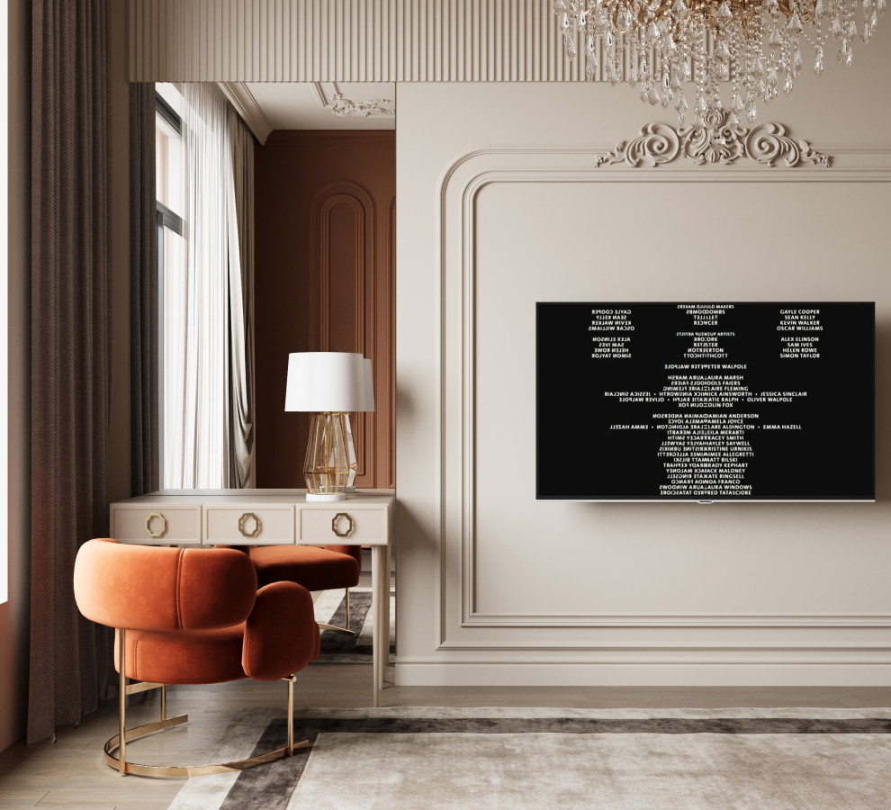 Дизайн 3-комнатной квартиры в клубном доме Futurist