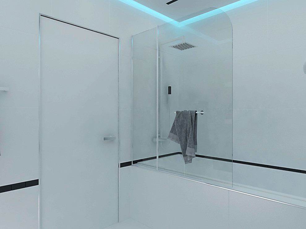 Комфорт и изящество черно-белого интерьера