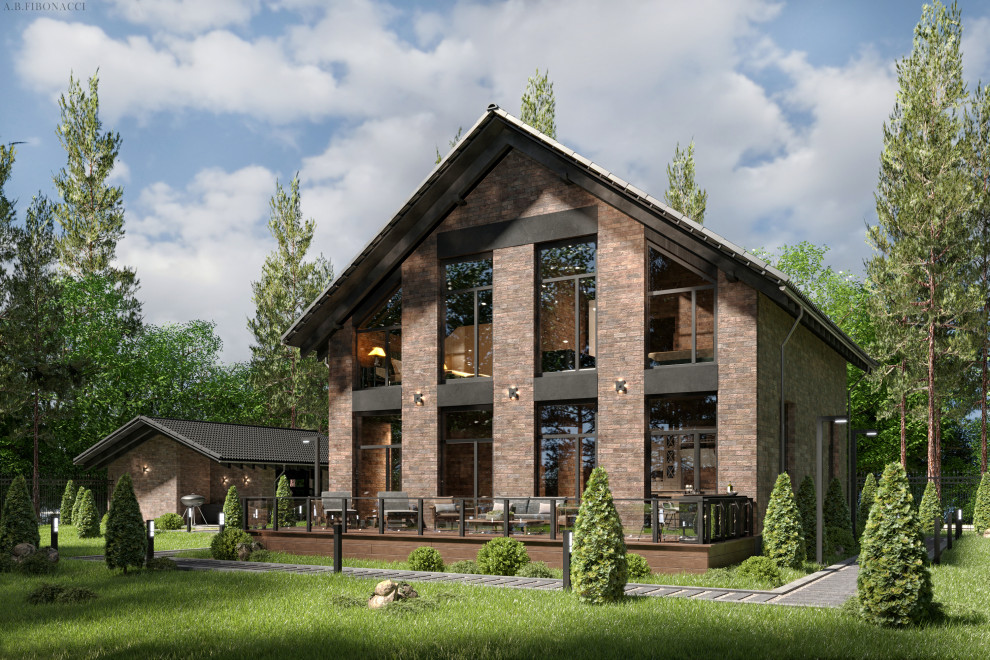 Обложка проекта: Проект дома 200 м. кв.