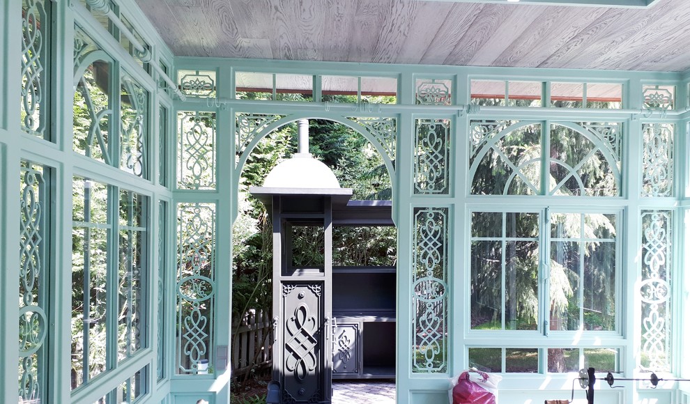 Павильон-Беседка и обустройство зоны барбекю "Резиденция Бенелюкс"