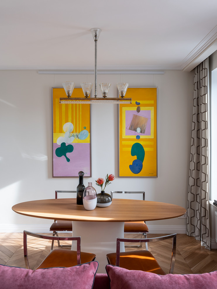 Houzz тур: Квартира с яркими акцентами в духе 1950-х