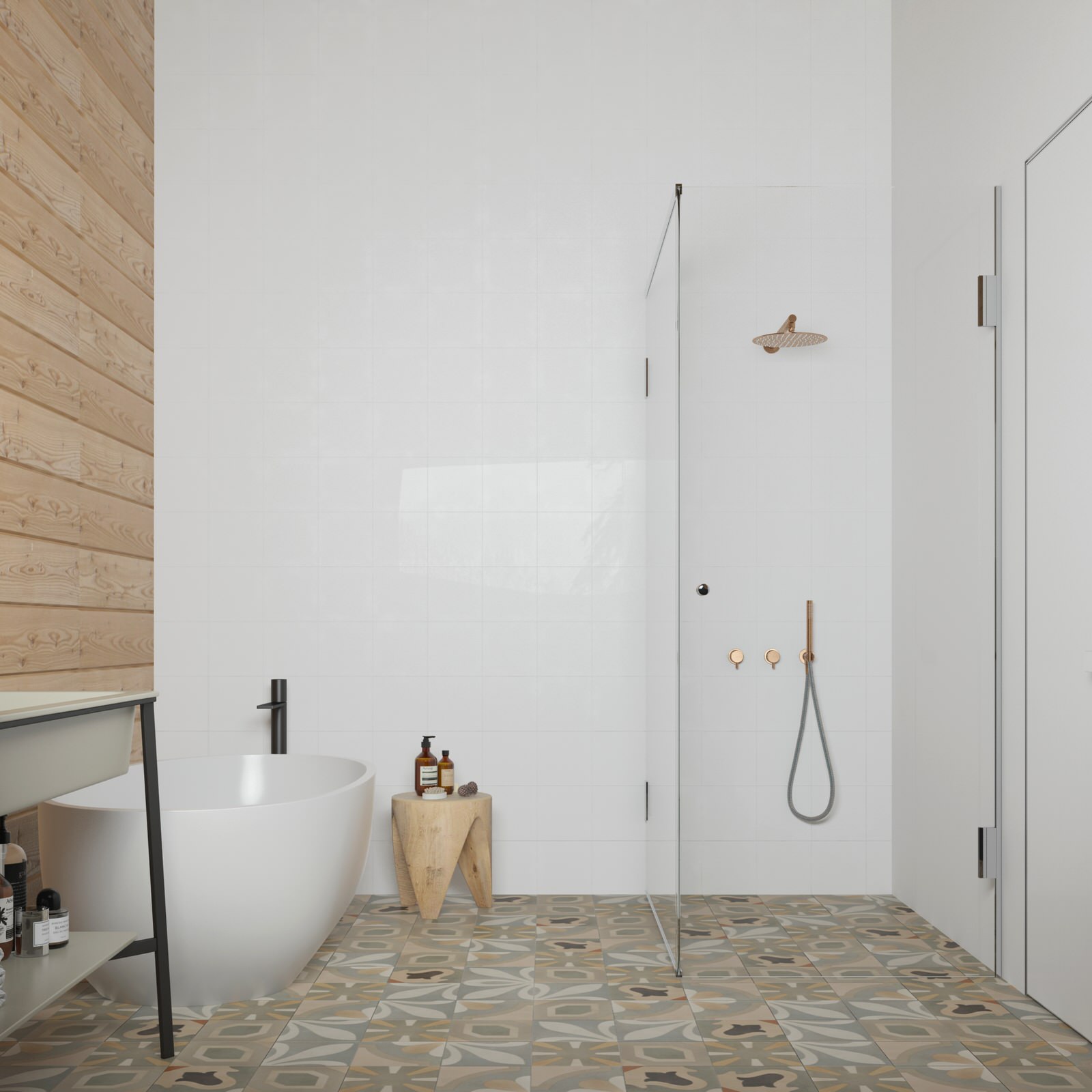 Дизайн-проект интерьера загородного дома (из бруса)