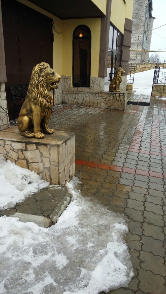 Обложка проекта: Скульптуры львов для Нижнекамска