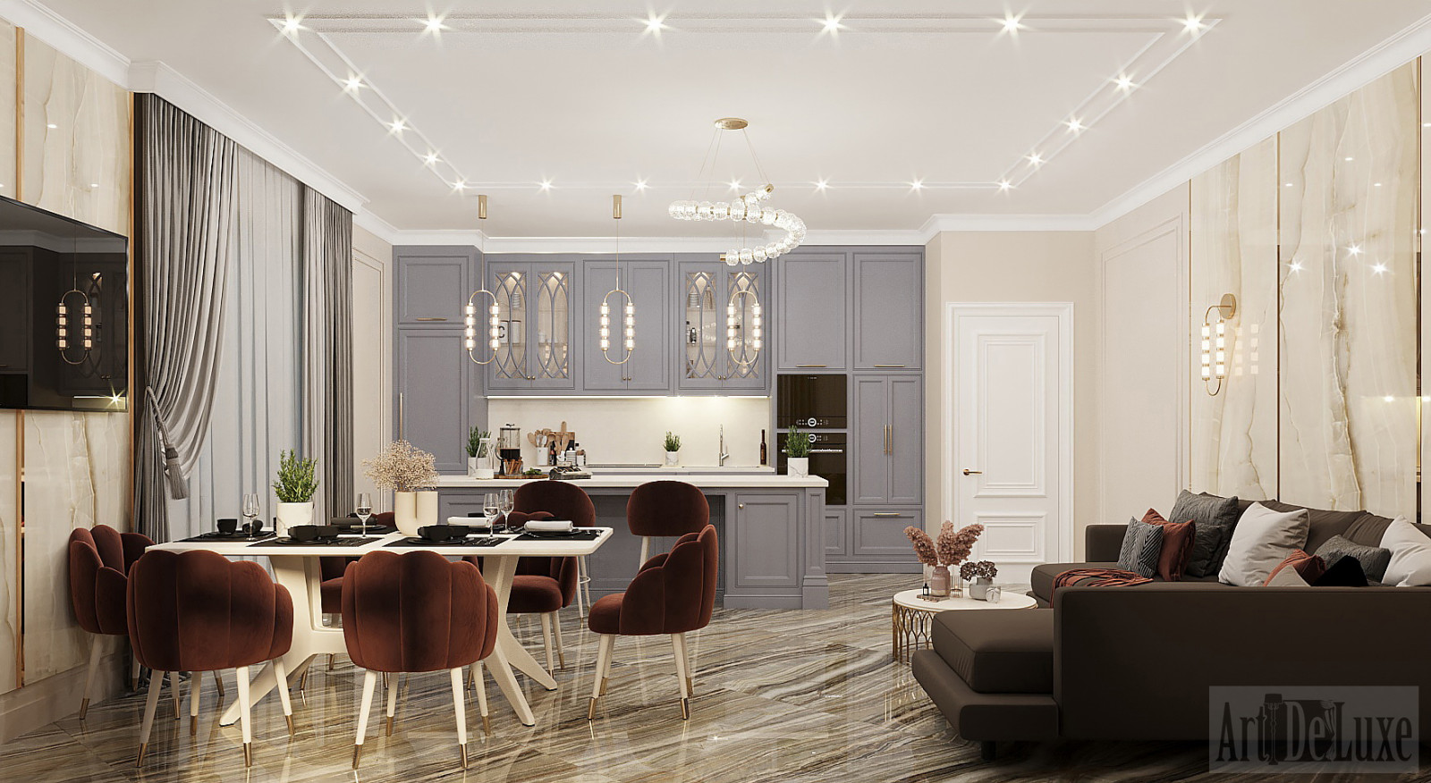 Обложка проекта: Гостиная Южный2