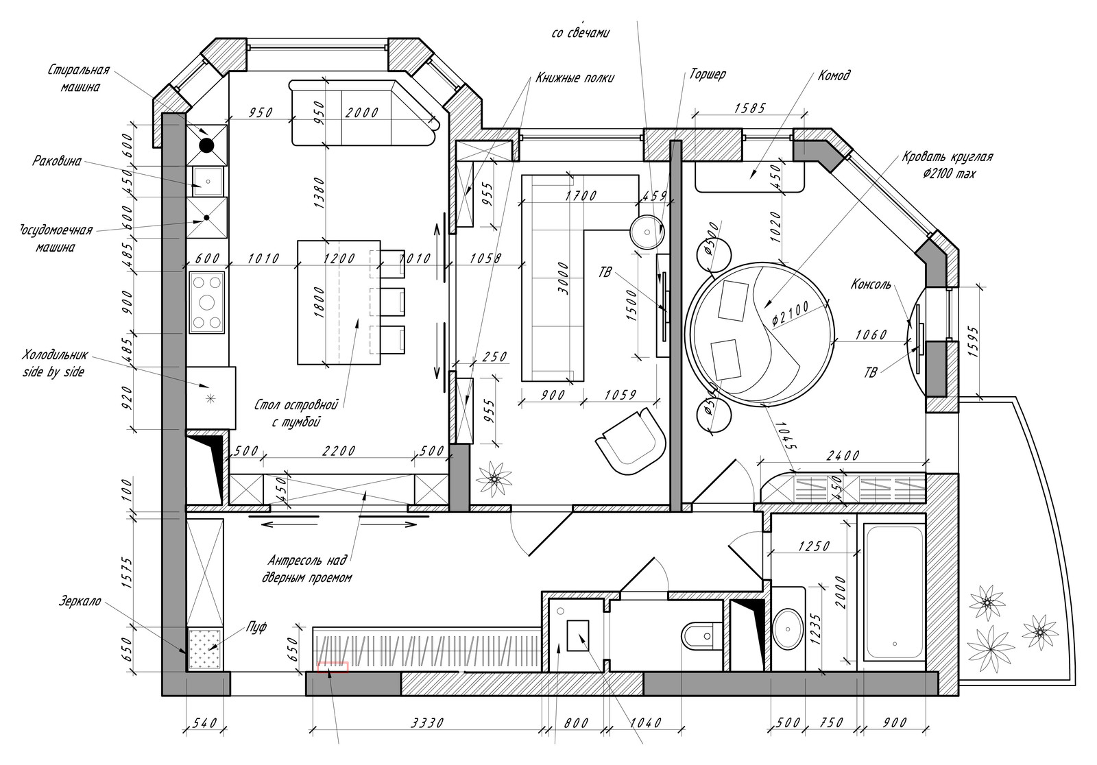 планировки по ул.Новая