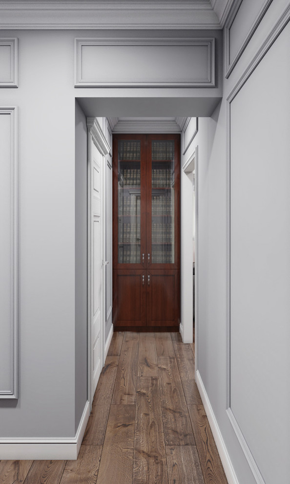 Проект квартиры в стиле современная классика