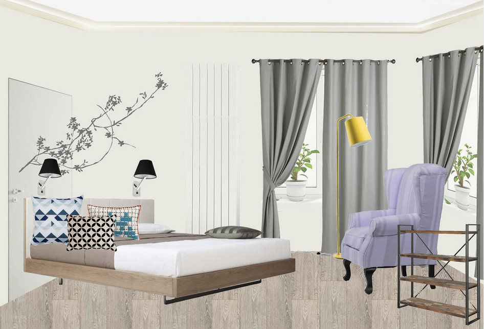 Интерьерные коллажи