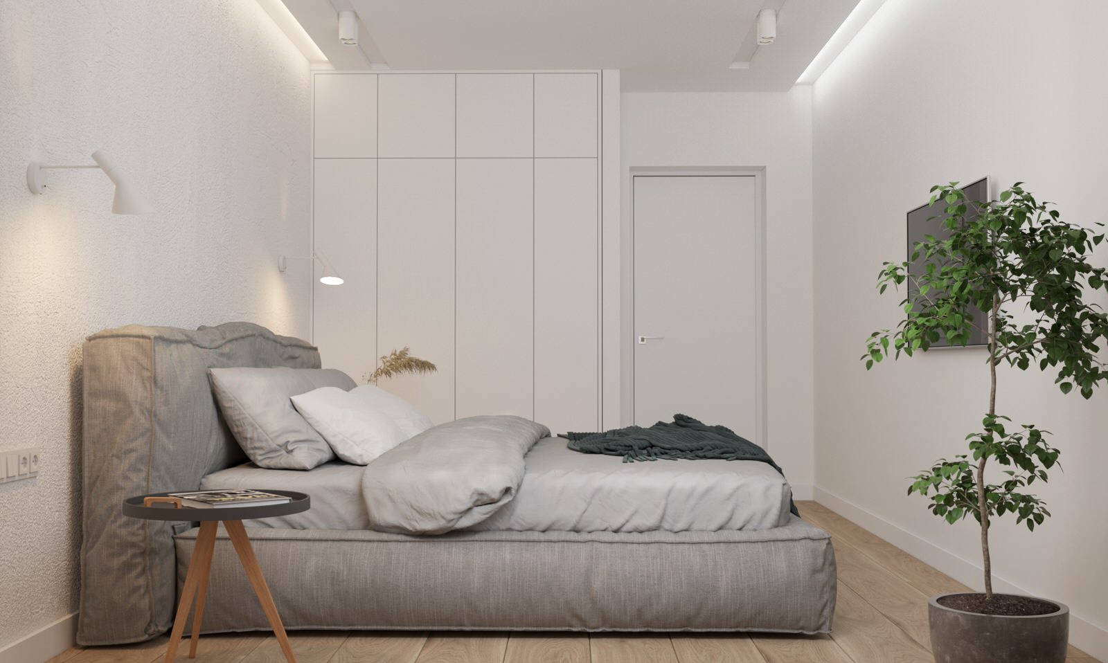 Светлая спальня