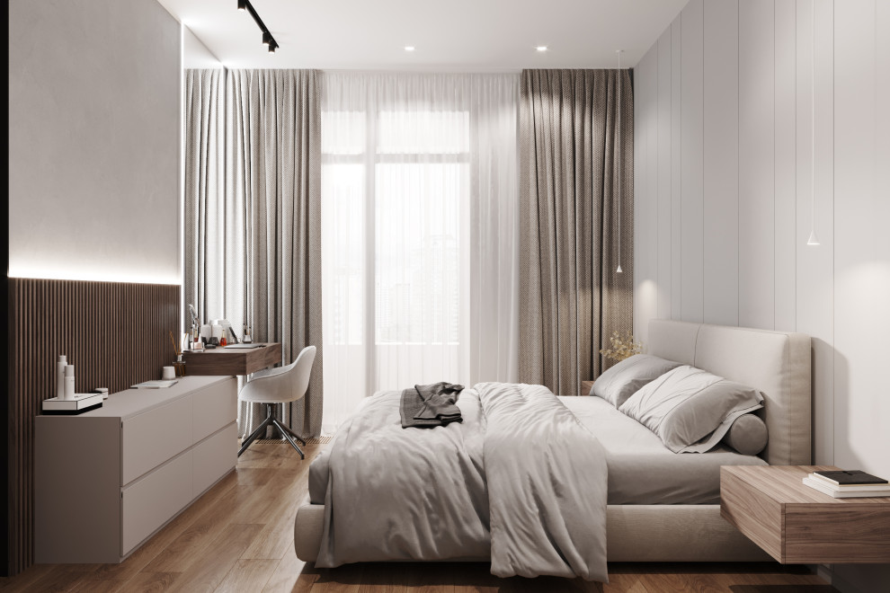 Квартира 127 кв.м. в современном стиле в ЖК Серебряный Парк.