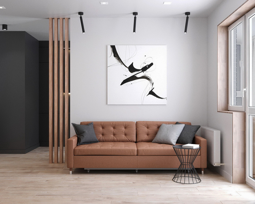 Обложка проекта: Минималистичная квартира холостяка