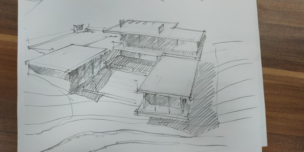 Предпроект, прорисовки, эскизы.