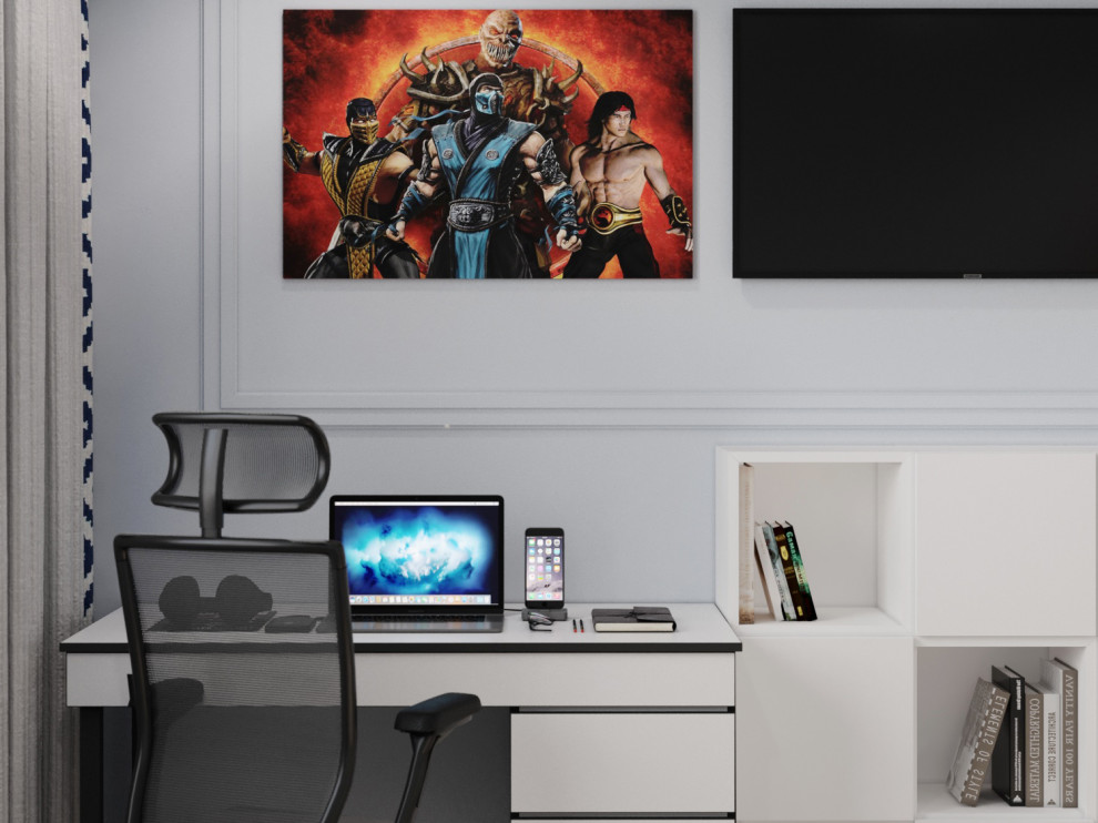 Спальня мальчика по ул.Никулинская г.Москва