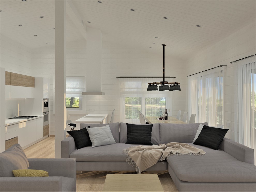 Дизайн проект загородного дома "HoneyHome"