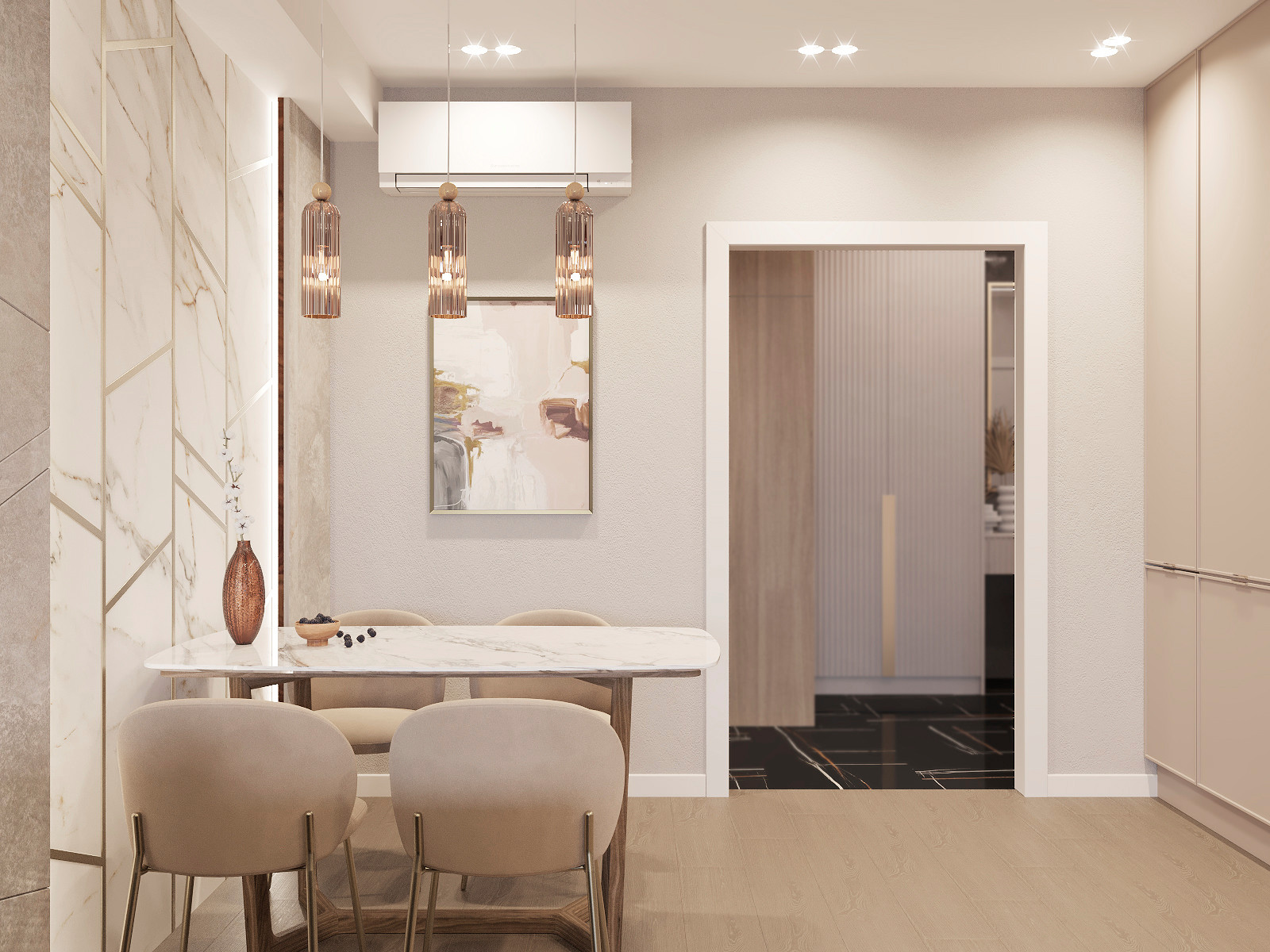 Дизайн интерьера квартиры 104 м.кв.