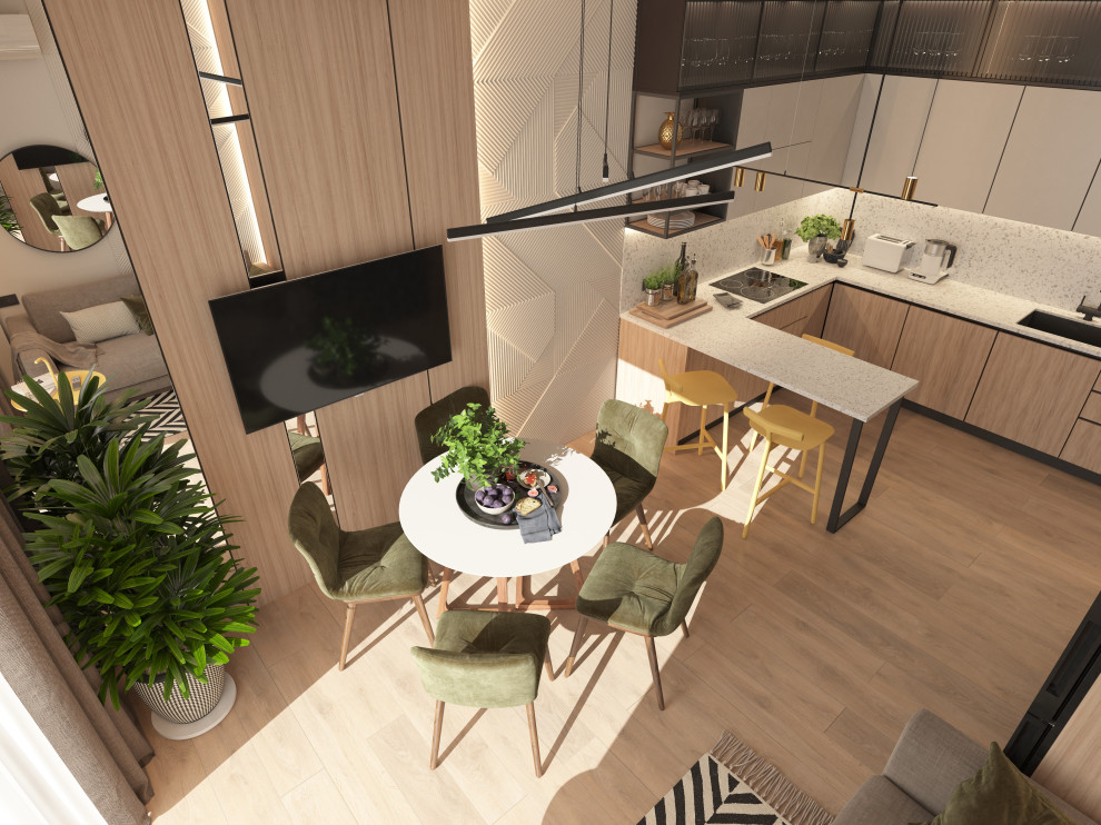 Дизайн - проект квартиры в ЖК "Ньютон"️