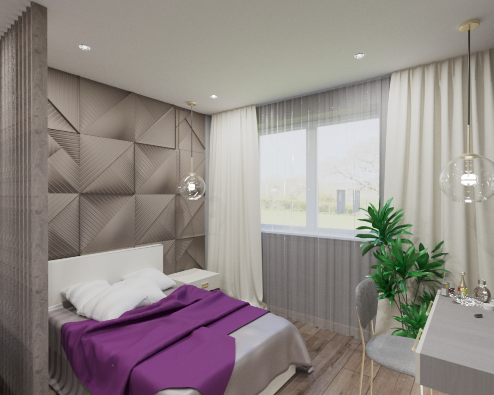 Обложка проекта: Гостиная + спальня