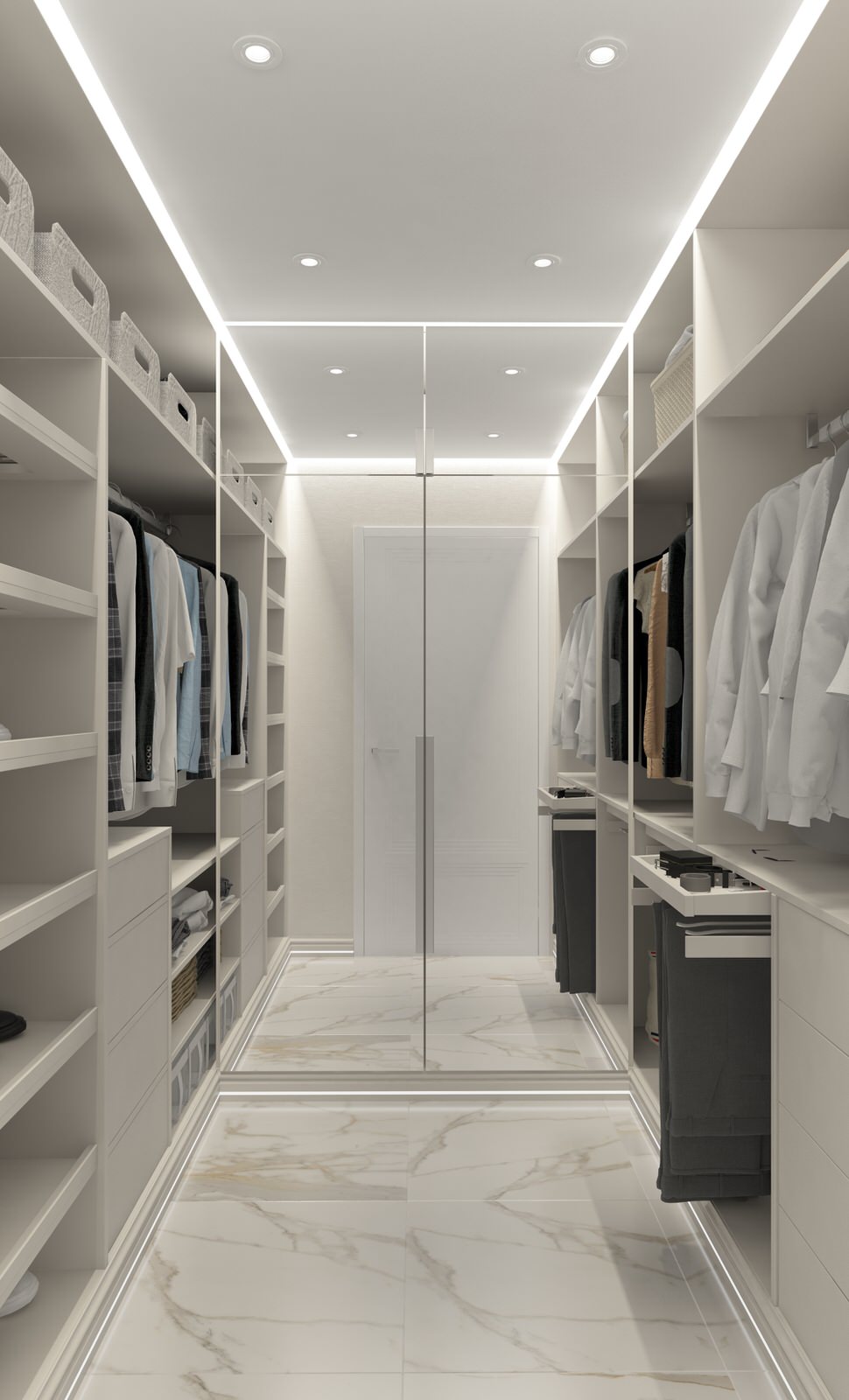 Нежнейший дизайн трехкомнатной квартиры