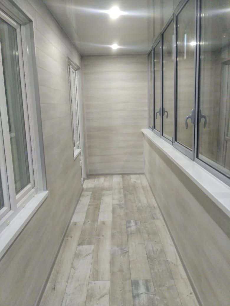 Обложка проекта: Обшивка и утепление балкона