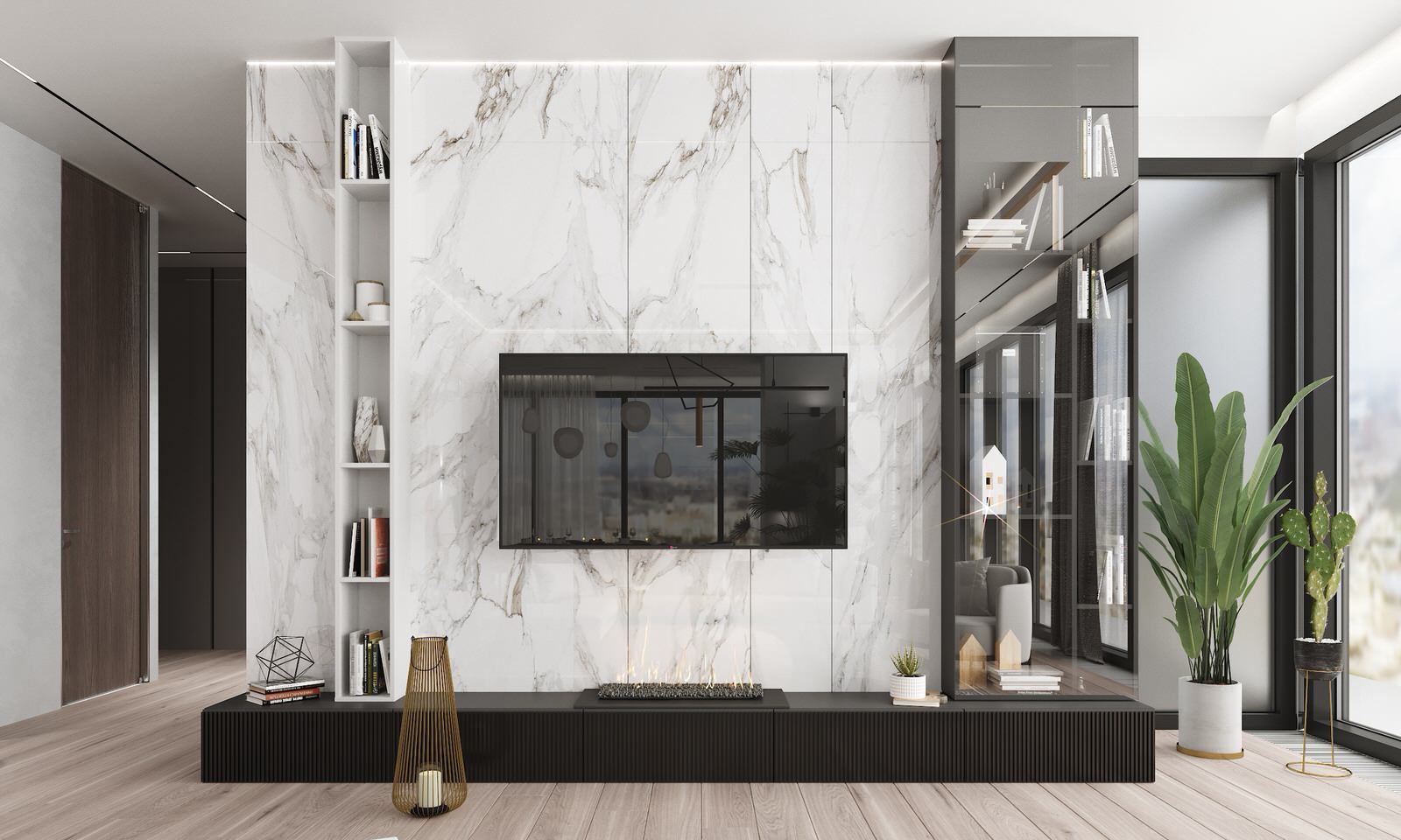 Дизайн квартиры в башне ОКО в Москва-Сити