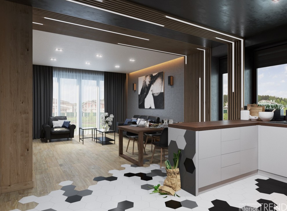 Дизайн загородного дома в "Экодолье"