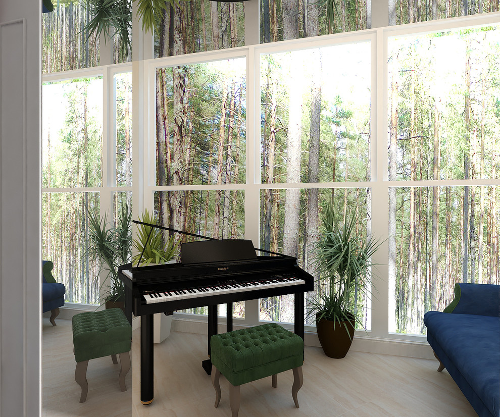 Французский стиль для юной пианистки