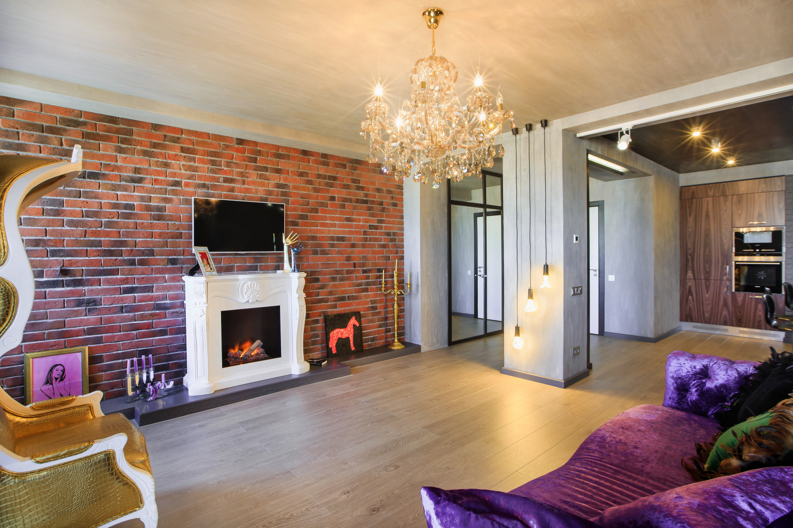 Houzz тур: Мужской интерьер для прекрасной леди