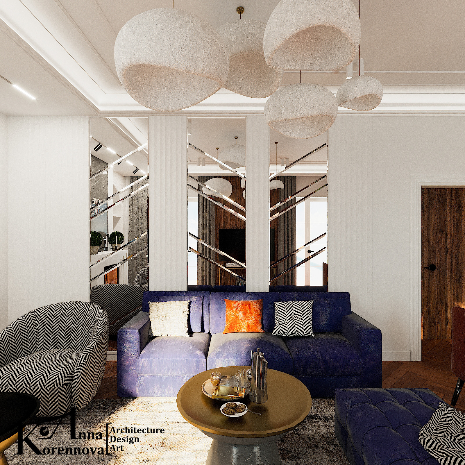 Дизайн коттеджа, готиная