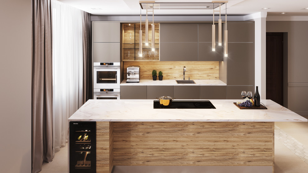 Эскизный проект квартиры в Таллинне. 3D Проект