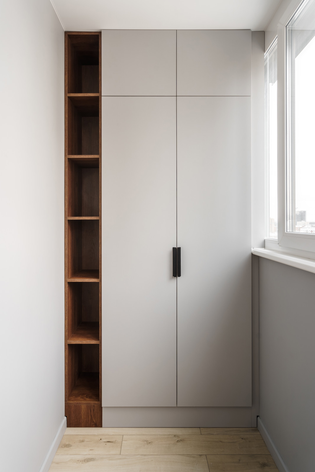 Обложка проекта: Шкаф как стена