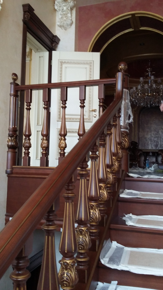 Лестница из дуба