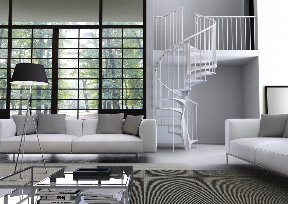 Интерьерная лестница Модель E20