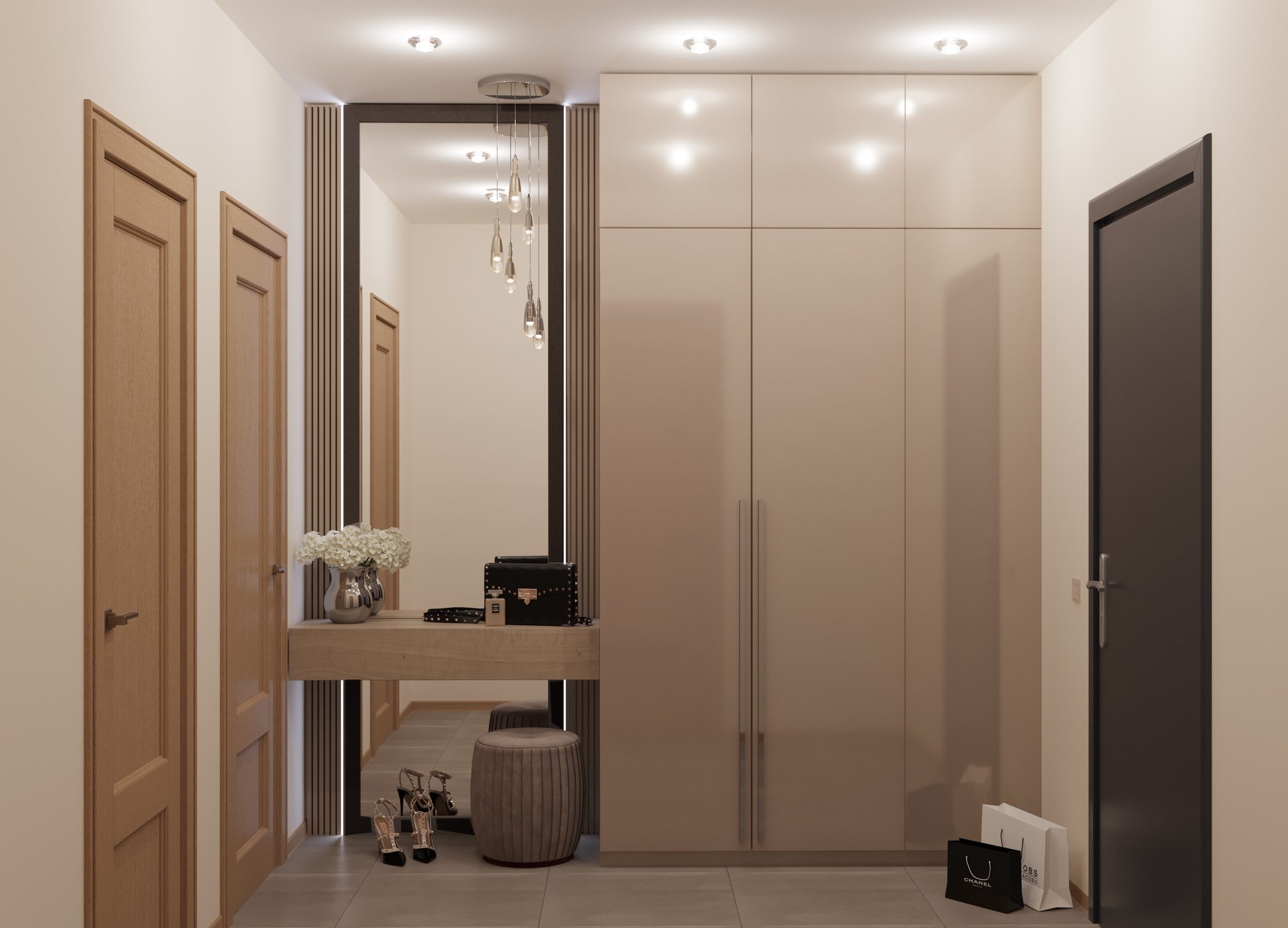 Дизайн двухкомнатной квартиры в ЖК "Среда"