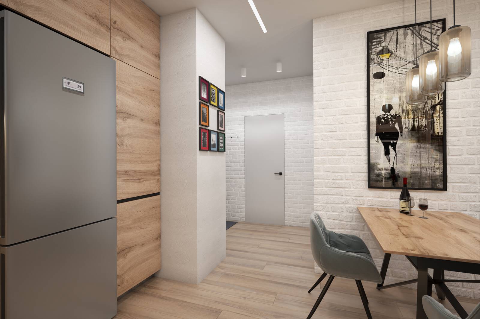 Однокомнатная квартира 45 кв.м.