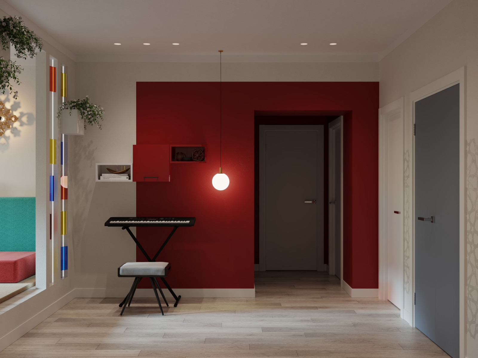 Дом Форм. Прихожая, рекреация.