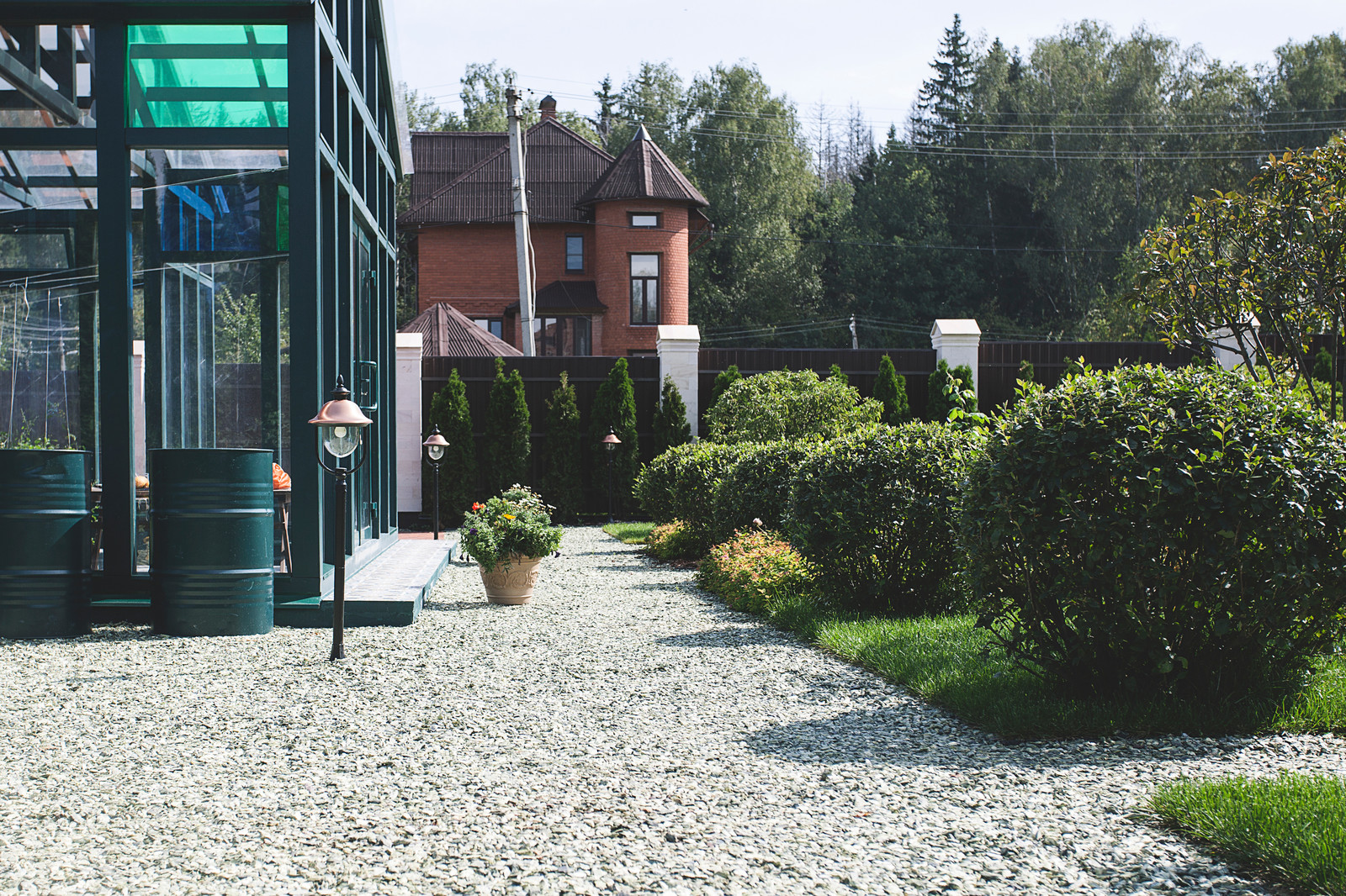 Русский сад с французским шиком