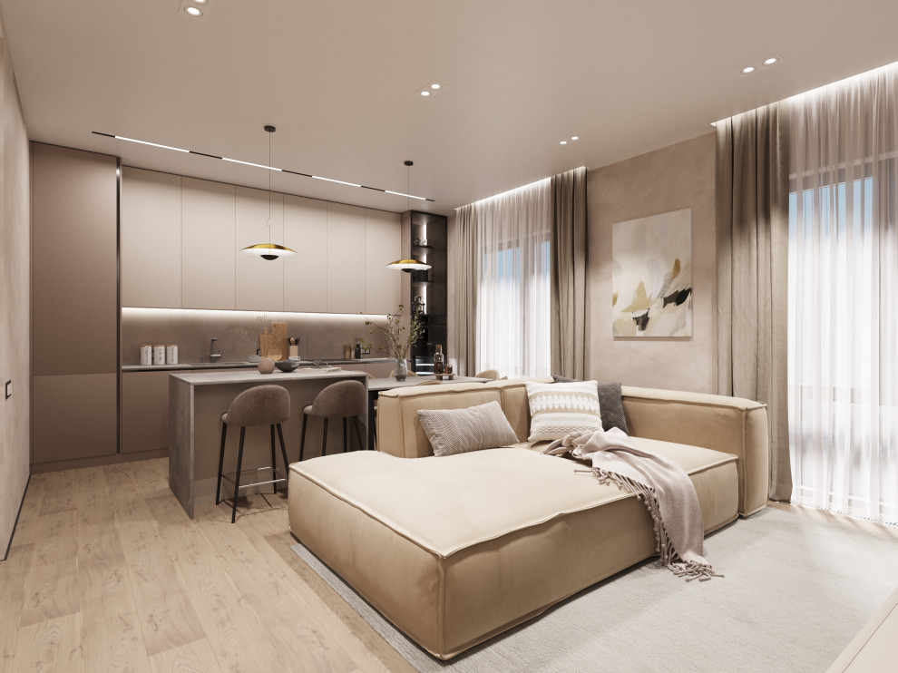 Дизайн проект - Квартира 80 м2 для многодетной семьи с двумя детскими комнатами