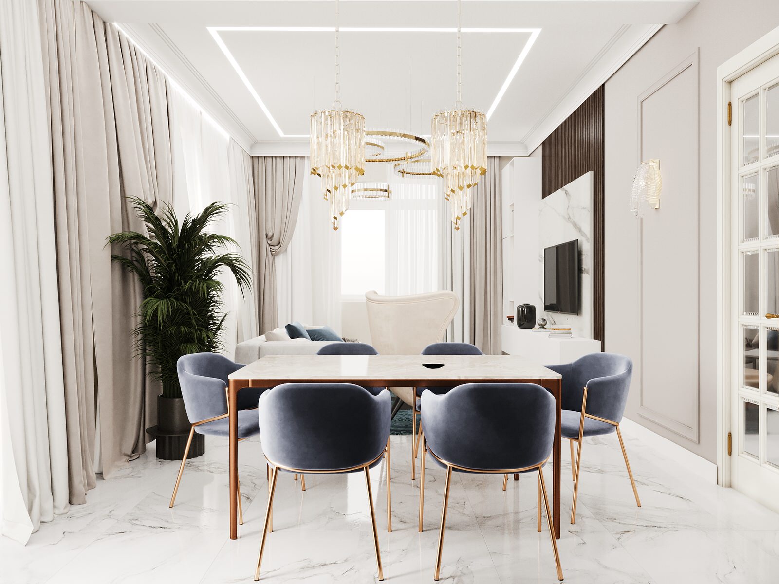 Дизайн проект дома 300 кв.м.