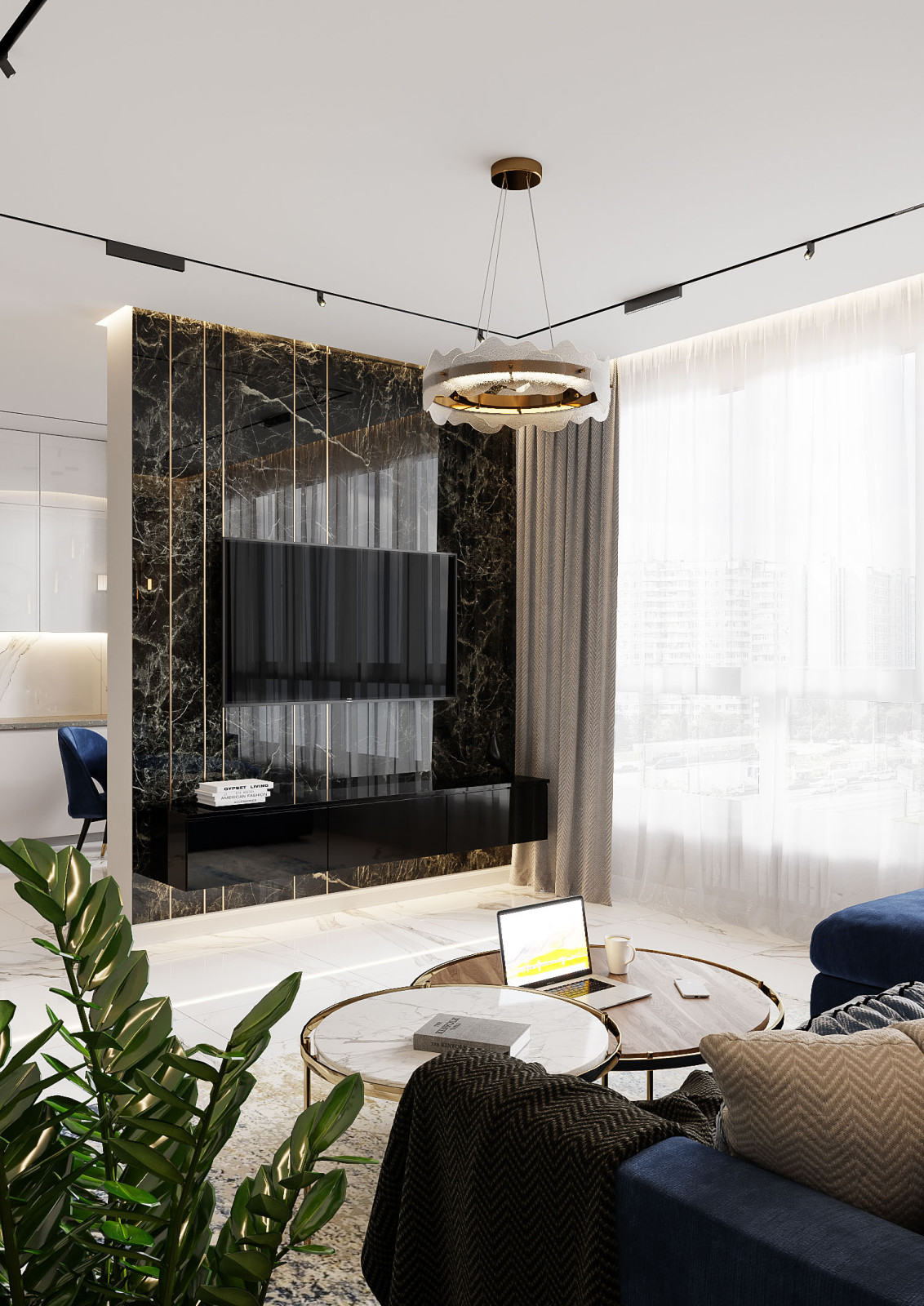 Проект квартиры "Классика и современность"