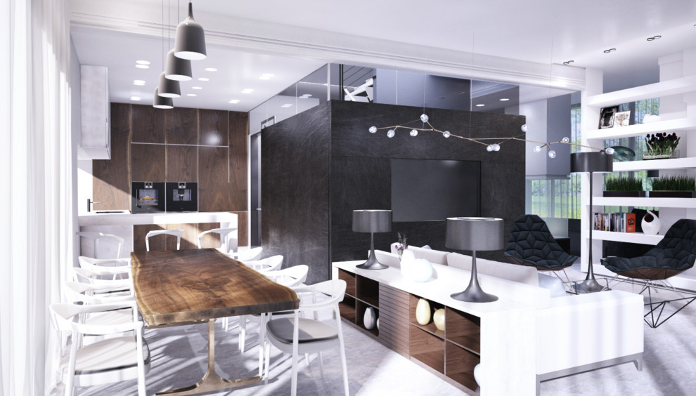 Жилая резиденция в деревне Подушкино