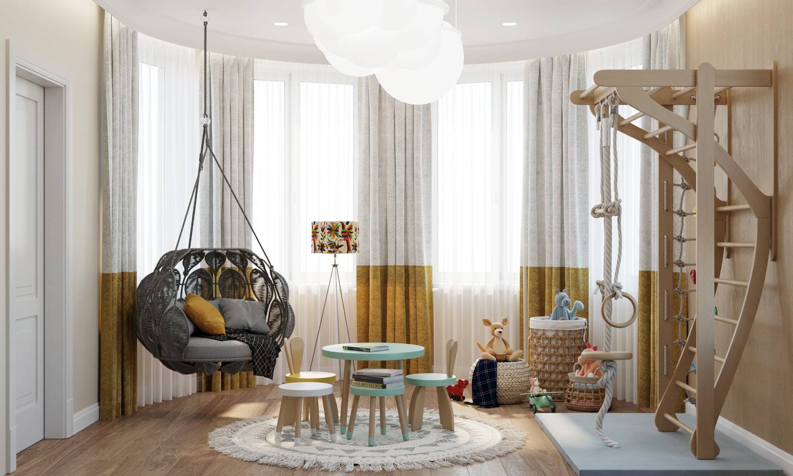 дизайн комнат для частного дома в поселке "Миллениум"