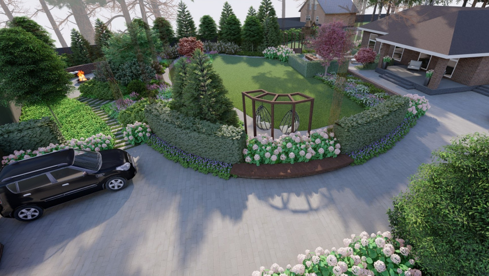 Обложка проекта: Проект ландшафтной организации территории частного владения в г.Тюмень