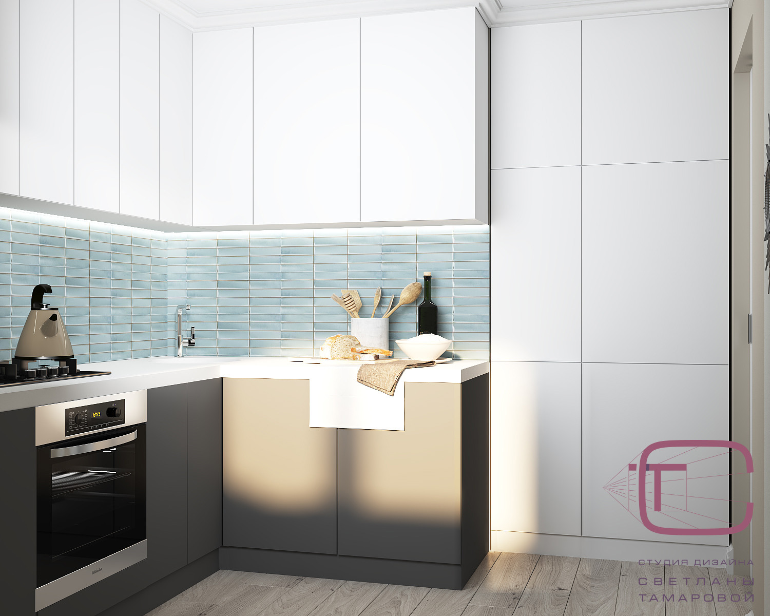 Дизайн интерьера квартиры по ул. Циолковского