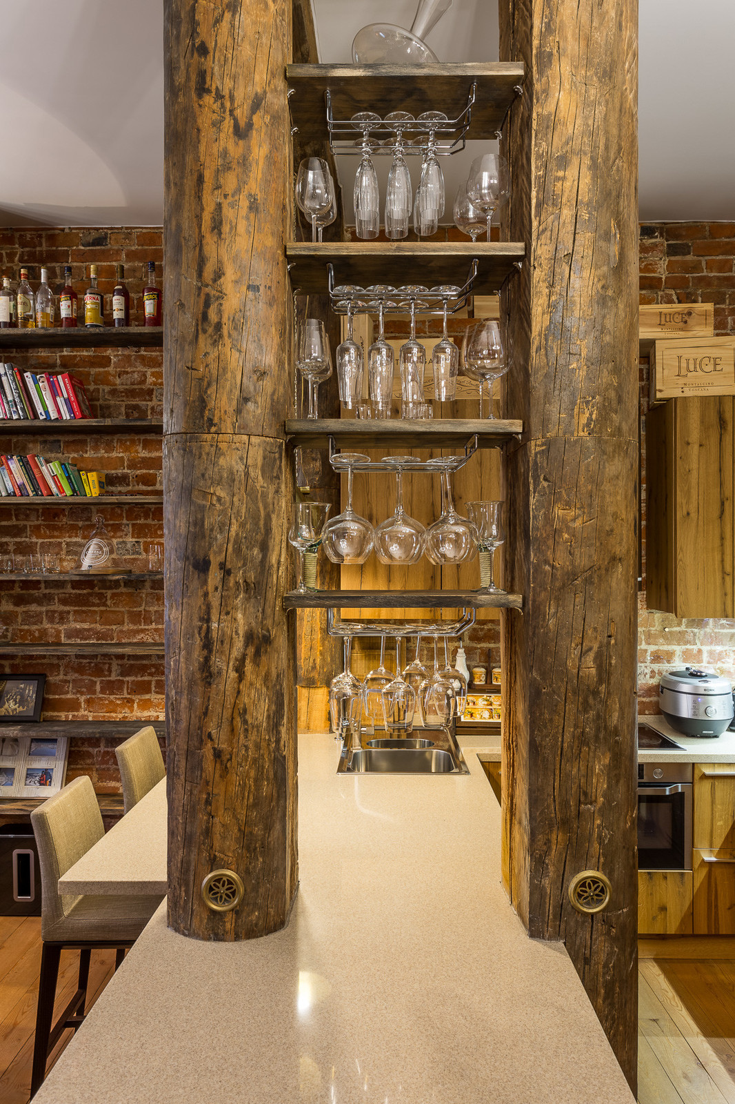 Houzz тур: Интерьер с мотивами лофта на Неглинной