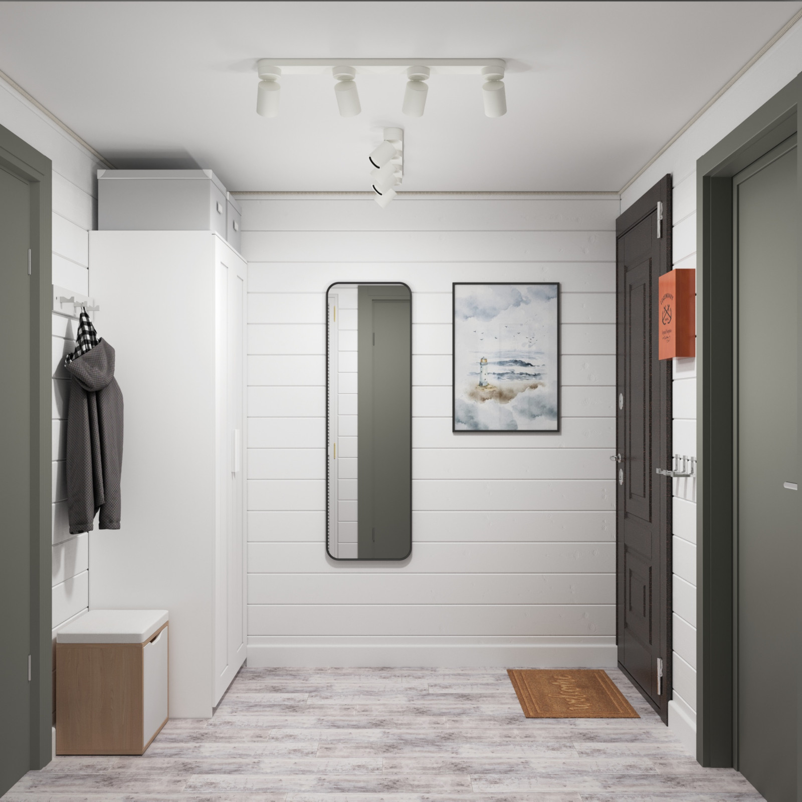 интерьер бытовки рыбака