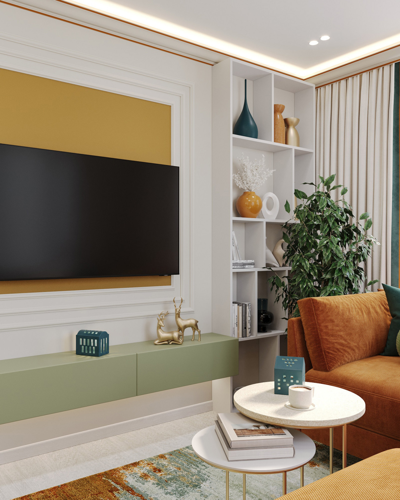 оранжевое небо 89 метров квадратных