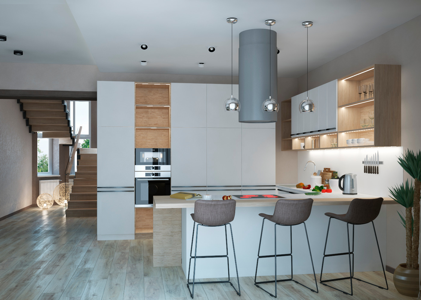 Обложка проекта: гостиная в большом доме