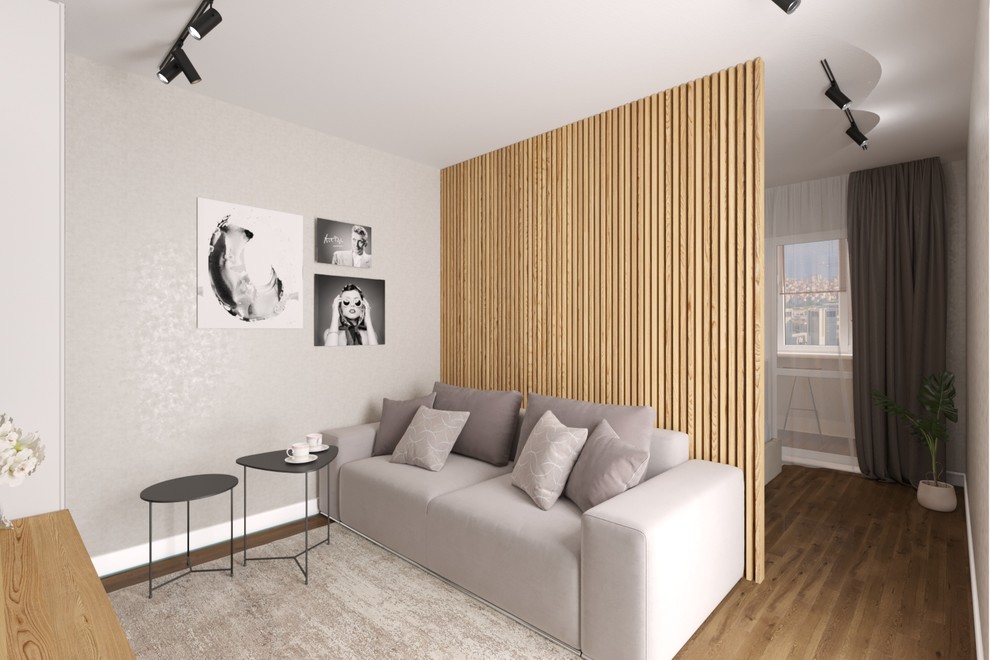 Дизайн-проект маленькой квартиры с жилой площадью 17 м2